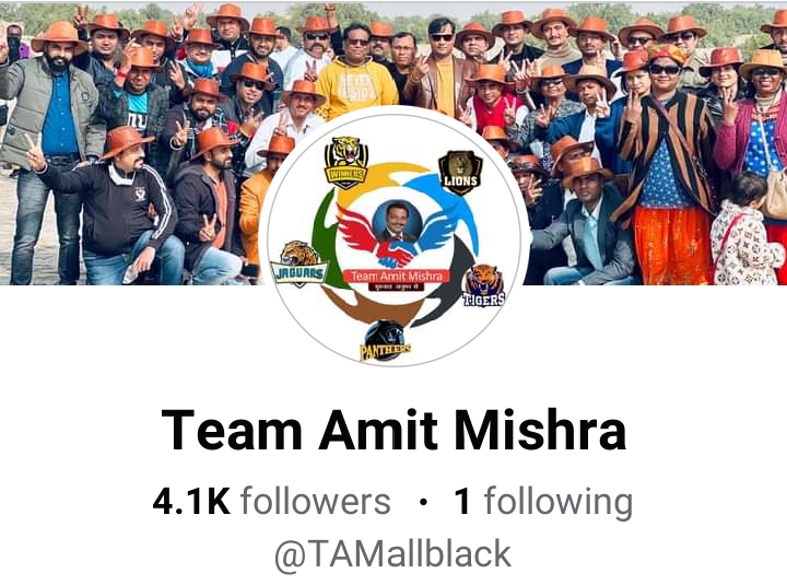 Team amit mishra Facebook page